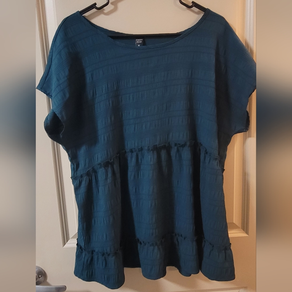 Green blouse XL